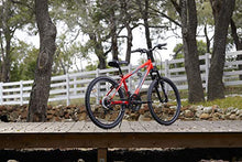 Load image into Gallery viewer, Huffy Hardtail Mountain Bike, Stone Mountain 24-26 inch 21-Speed, Lightweight, Gloss Red (74808)