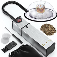 Load image into Gallery viewer, Gramercy Kitchen Company Cocktail Smoker - Includes Wood Chips - Smoking Gun | Smoke Meat, Drink & Food Indoor Infuser | Ultimate Sous Vide Foodie Accessories Gift