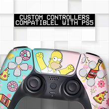 Load image into Gallery viewer, BCB Controllers Custom PS5 Controller Wireless compatible with Playstation 5 Console | Original PS5 Remote Control | Proudly Customized in USA with Permanent HYDRO-DIP Printing (NOT JUST A SKIN)