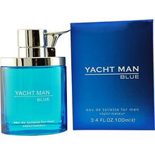 Load image into Gallery viewer, Yacht Man Blue Eau-de-toilette Spray, 3.4 Ounce