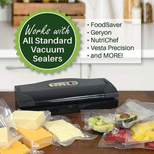 Load image into Gallery viewer, 2-Pack 11" X 50' Vacuum Sealer Rolls, Honeycomb Embossed Commercial Grade FoodVacBags, Foodsaver Compatible Storage or Sous Vide Bags (total 100 feet)