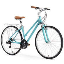 Load image into Gallery viewer, sixthreezero Pave n' Trail Women's 21-Speed Hybrid Road Bicycle, Teal 26" Wheels/ 17" Frame