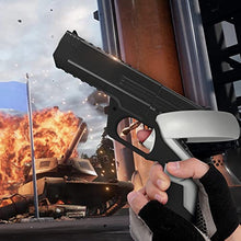 Load image into Gallery viewer, Esimen VR Game Gun and Dual Handles Extension Grips for Oculus Quest 2 Sports Shooter Game Accessories Bundle,Enhanced VR Shooting Beat Saber Gaming Experience