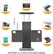 Load image into Gallery viewer, UZOPI Mavic Mini Air Pro Platinum Spark Accessories Tablet Holder – Aluminum Adjustable Remote Controller Bracket Mount Extender with Neck Lanyard Strap for 4-12 Inch Phone Tablets