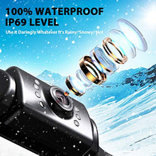 Load image into Gallery viewer, HD eRapta ERT01 Backup Camera Rear View License Plate Reverse Camera Universal for Pickup Truck Car SUV 149° Perfect Angle Night Vision 9 Level Waterproof 720 Image