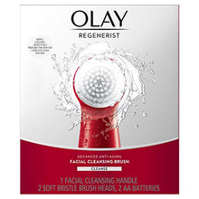 Load image into Gallery viewer, Facial Cleansing Brush by Olay Regenerist, Face Exfoliator with 2 Brush Heads
