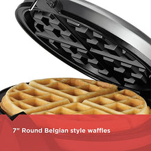 Load image into Gallery viewer, BLACK+DECKER Flip Waffle Maker, Silver, WM1404S