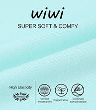 Load image into Gallery viewer, WiWi Womens Bamboo Pajamas Scoop Neck Nightgowns Sleeveless Lightweight Tank Loungewear Plus Size Sleep Shirts S-4X, Aqua, 4X