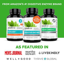 Load image into Gallery viewer, Zenwise Health Digestive Enzymes Plus Prebiotics & Probiotics Supplement, 180 Servings, Vegan Formula for Better Digestion & Lactose Absorption with Amylase & Bromelain, 2 Month Supply
