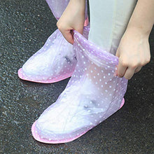 Load image into Gallery viewer, Rain Shoes Boots Covers Overshoes Galoshes Travel for Men Women, Reusable Waterproof Rain Boot Shoes Cover Amiley (X-Large)