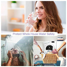 Load image into Gallery viewer, HQUA-TWS-12 Ultraviolet Water Purifier Sterilizer Filter for Whole House Water Purification,12GPM 120V, 1 Extra UV Lamp + 1 Extra Quartz Sleeve