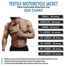 Load image into Gallery viewer, Motorcycle Jacket For Men Textile Motorbike Dualsport Enduro Motocross Racing Biker Riding CE Armored Waterproof All-Weather (Red, Medium)