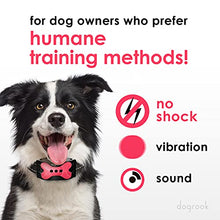 Load image into Gallery viewer, DogRook Rechargeable Dog Bark Collar - Humane, No Shock Barking Collar - w/2 Vibration & Beep - Small, Medium & Large Dogs Breeds Training - No Remote - 8-110 lbs