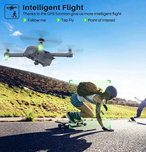 Load image into Gallery viewer, RC Toys, SYMA X500 Foldable GPS Drone with 4K UHD Camera, Quadcopter Helicopter UAV with Brush Motor, Auto Return Home, Follow Me, 28x2 Minutes Flight Time, Long Control Range, Includes Carrying Bag
