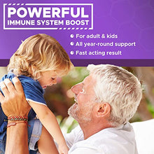 Load image into Gallery viewer, VITBOOST Vegan Liquid B12 Drops – 60 x 5000 mcg Extra Strength Raspberry Flavored Vit B12 Supplement & VITBOOST Extra Strength Vegan 200mg Organic Elderberry Syrup Kids & Adults Antioxidant Supplement