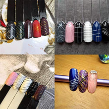 Load image into Gallery viewer, Pulling Line Silk ROSALIND Spider Gel Nails Sets, 6 Colours Nail Art DIY Design Point To Line Drawing And Painting Decoration Draw Silk Varnish