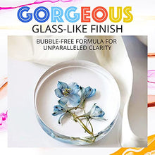 Load image into Gallery viewer, CRAFT RESIN Epoxy Resin Kit - Crystal Clear Resin & Hardener for Jewelry, Countertop, Crafts, & Art Resin Molds - Food Safe, Self Leveling with Gloss, UV & Heat Resistant, No Bubble & Yellowing 34Oz