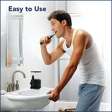 Load image into Gallery viewer, Waterpik CC-01 Complete Care 9.0 Sonic Electric Toothbrush + Water Flosser, Black, Medium