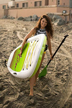 Load image into Gallery viewer, Pelican - SUP - Hardshell Stand-Up Paddleboard - Lightweight Board with a Bottom Fin for Paddling, Non-Slip Deck - Perfect for Youth & Adult (Lime, 10 ft 6 po) (FAA10P109-00)