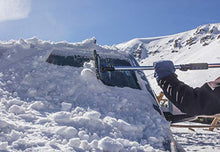 Load image into Gallery viewer, SubZero 80037 60" Quick Lock Pivoting Head Snowbroom with Integrated Squeegee and Ice Scraper
