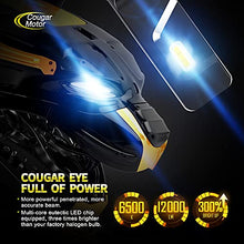 Load image into Gallery viewer, Cougar Motor X-Small 9005 + 9006 LED Bulb, Combo (2 Sets) 12000LM 6500K All-in-One Conversion Kit - Cool White - Halogen Replacement