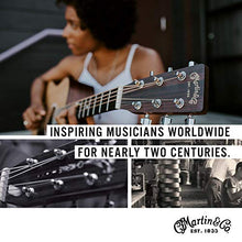 Load image into Gallery viewer, Martin Guitar Vintage Leather Guitar Strap, Adjustable Brown Acoustic-Guitar Strap