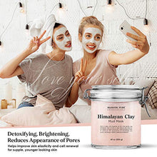 Load image into Gallery viewer, Himalayan Clay Mud Mask for Face and Body by Majestic Pure - Exfoliating and Facial Acne Fighting Mask - Reduces Appearance of Pores, 10 oz