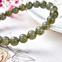 Load image into Gallery viewer, Crystal Agate Labradorite Bead Stretchy Bracelet| Chakra Gem Stones Crystal Round Gemstone Jewelry for Natural Healing Energy | Unisex Women Girls Men