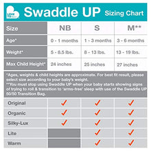 Load image into Gallery viewer, Love To Dream Swaddle UP Silky Lux, Gray, Small, 8-13 lbs, Dramatically Better Sleep, Allow Baby to Sleep in Their Preferred arms up Position for self-Soothing, snug fit Calms Startle Reflex