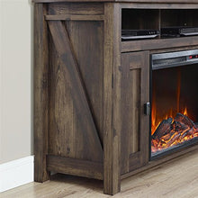 Load image into Gallery viewer, Ameriwood Home Farmington Electric Fireplace TV Console for TVs up to 50", Rustic