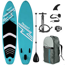 Load image into Gallery viewer, FBSPORT 10'6'' Premium Inflatable Stand Up Paddle Board, Yoga Board with Durable SUP Accessories & Carry Bag | Wide Stance, Surf Control, Non-Slip Deck, Leash, Paddle and Pump for Youth & Adult