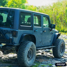 Load image into Gallery viewer, OEDRO Flat Front & Rear Fender Flares Compatible with 2007-2018 Jeep Wrangler JK & JKU Unlimited, 4 PCS Off-Road Steel Liner Set