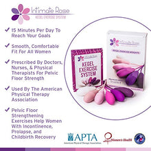 Load image into Gallery viewer, Intimate Rose Kegel Exercise Weights - Doctor Recommended Pelvic Floor Exercises - Set of 6 Premium Silicone Kegel Balls for Tightening & Control with Training Kit for Women: Beginners & Advanced