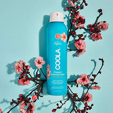 Load image into Gallery viewer, COOLA Organic Classic Sunscreen Body Spray, Broad Spectrum SPF 70, Reef-Safe, Peach Blossom, 6 Fl Oz