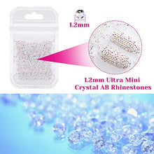 Load image into Gallery viewer, Selizo 3168pcs Rhinestones Nail Crystals Rhinestones with 30pcs Nail Metal Gems Jewels Stones for 3D Nails Art Decoration Nail Art Supplies