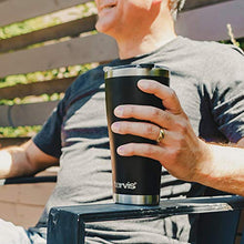Load image into Gallery viewer, Tervis Triple Walled Home of the Free Because of the Brave Insulated Tumbler Cup Keeps Drinks Cold & Hot, 30oz, Stainless Steel