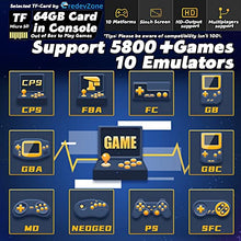 Load image into Gallery viewer, X51 Handheld Game Console 5.0 inch Retro Games Consoles Classic Video Games Built-in Rechargeable Battery Portable Style Pro Gaming Consoles 64GB