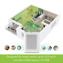 Load image into Gallery viewer, InvisiClean Aura II Air Purifier - 4-in-1 H13 True HEPA, Ionizer, Carbon + UV Light - Air Purifier for Allergies & Pets, Viruses, Bacteria, Home, Large Rooms, Dust, Mold, Allergens, Odor Elimination