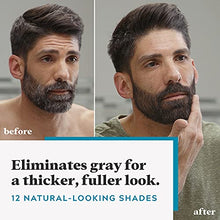 Load image into Gallery viewer, Just for Men Mustache & Beard, Coloring for Gray Hair with Brush Included, Color Dark Brown, Pack of 3