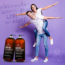 Load image into Gallery viewer, Botanic Hearth Biotin Shampoo & Conditioner Set (16 oz Each) and Tree Tea & Mint Face Wash (16 oz) Bundle