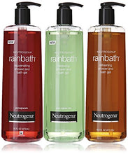 Load image into Gallery viewer, Neutrogena Rainbath Multi-pack of 3, 1 Original Formula, 1 Pomegranate and 1 Pear & Green Tea, 16 fl oz bottles