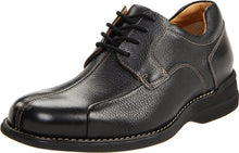 Load image into Gallery viewer, Johnston & Murphy Men’s Shuler Bicycle Black Tumbled Calf 9