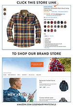 Load image into Gallery viewer, Legendary Whitetails Men's Standard Buck Camp Flannel Shirt, Canyon Plaid, Medium