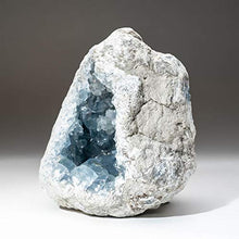 Load image into Gallery viewer, Astro Gallery of Gems Blue Celestite Cluster Geode from Sankoany, Ketsepy Mahajanga, Madagascar (9 lbs) - BC71