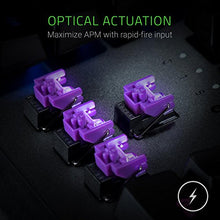 Load image into Gallery viewer, Razer Huntsman Elite Gaming Keyboard: Fastest Keyboard Switches Ever - Clicky Optical Switches - Chroma RGB Lighting - Magnetic Plush Wrist Rest - Dedicated Media Keys & Dial - Classic Black