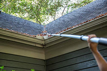 Load image into Gallery viewer, DocaPole 4 inch Roof Rake & Shrub Rake // Extension Pole Roof Rake Attachment // for Roof Raking and Detailed Shrub Raking Under Bushes and in Flower Beds // Flower Bed Rake // Small Rake Attachment