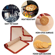 Load image into Gallery viewer, STATINT Non-Stick Silicone Baking Mat, Premium Food Safe - Pack of 2