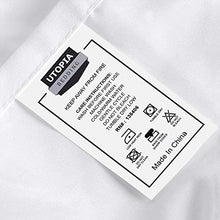 Load image into Gallery viewer, Utopia Bedding Bed Sheet Set - 4 Piece Full Bedding - Soft Brushed Microfiber Fabric - Shrinkage & Fade Resistant - Easy Care (Full, White)