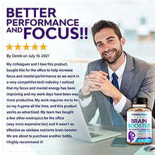 Load image into Gallery viewer, 41 in 1 Brain Booster Supplement for Focus, Memory, Clarity, Energy, Concentration | Natural Nootropics Brain Support Supplement with DMAE, Bacopa Monnieri & More | for Men & Women | 120 V Capsules