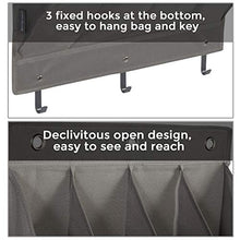 Load image into Gallery viewer, STORAGE MANIAC Over The Door Shoe Organizer, 2-Pack Hanging Shoe Organizer, Wall Shoe Organizer Grey, 12-Pocket